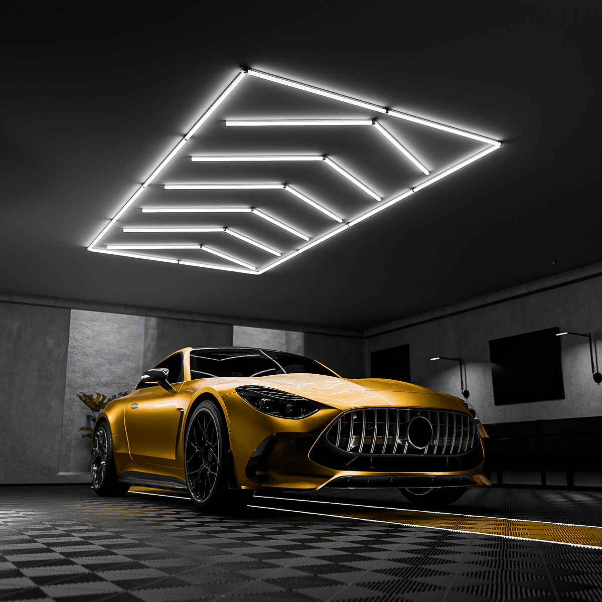 Arrow LED-Deckenbeleuchtung - obrazek 3